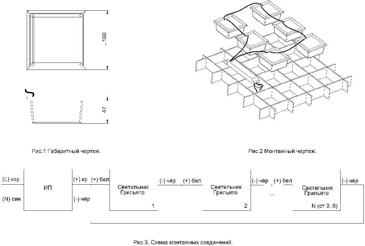 Светодиодная панель Светон Бординг 1-32-Д-120-0/ПЛ/О-4К80-В40 CB-C0905040