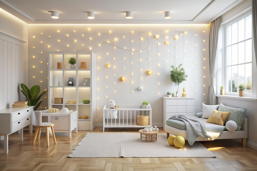 Как свет влияет на настроение ребенка: секреты освещения детской комнаты
