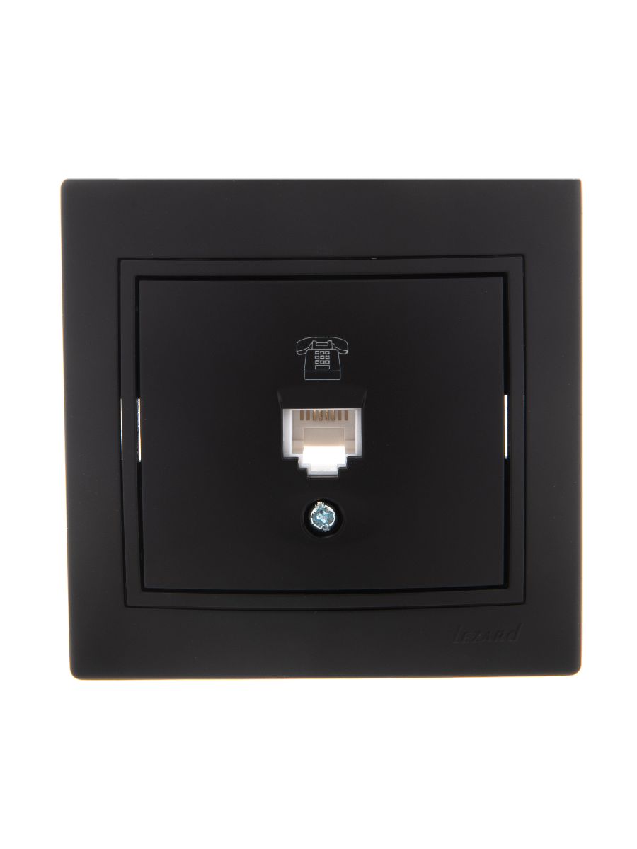 Розетка телефонная евро Lezard Mira 701-4242-137