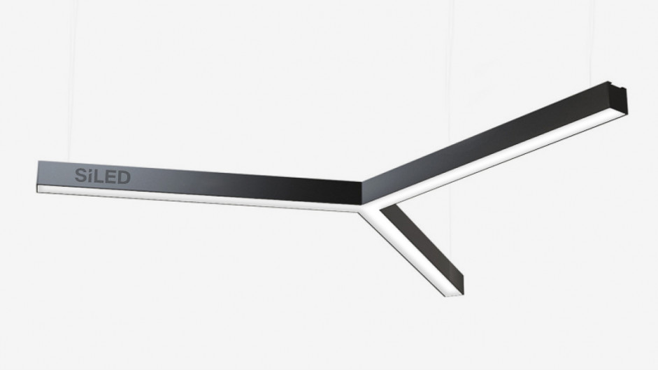 Подвесной/накладной светильник Siled Trio-Star-Prof 7370459