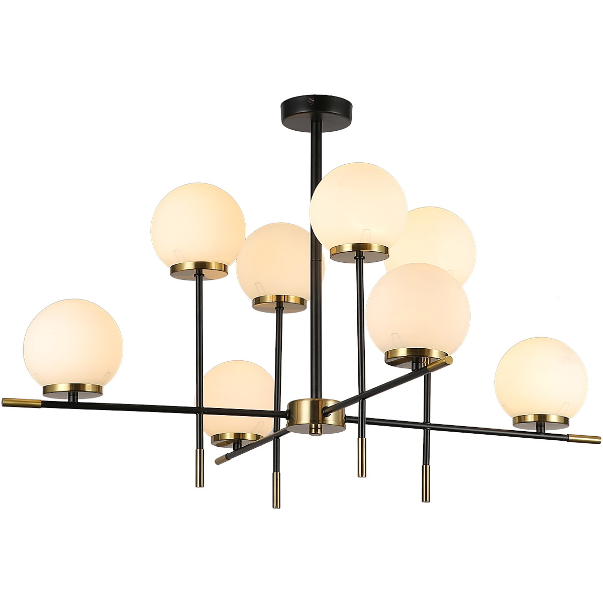 Люстра на штанге Illumico IL0059-8P-79 BK COP