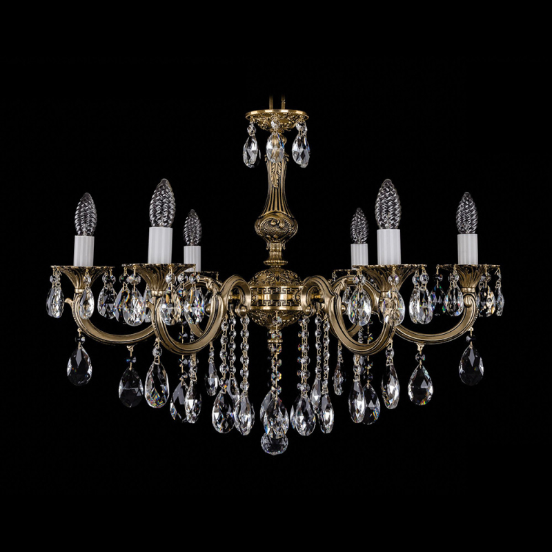 Подвесная люстра Bohemia Ivele 1702/6/250/B/GB