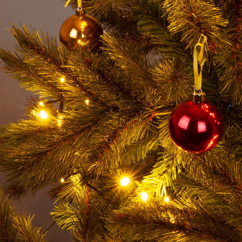 Гирлянда нить Eurosvet 400-004 теплый белый 5м IP20