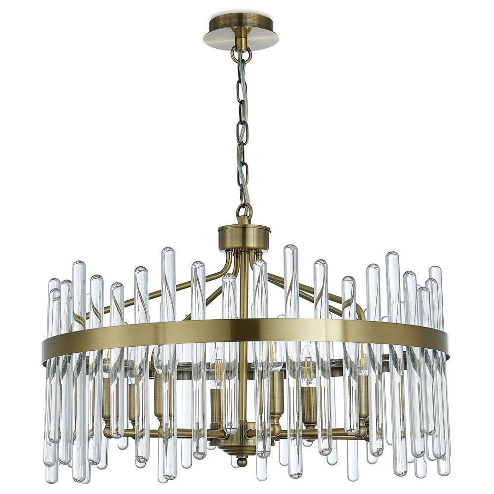 Подвесная люстра Simple Story 1099-8PL