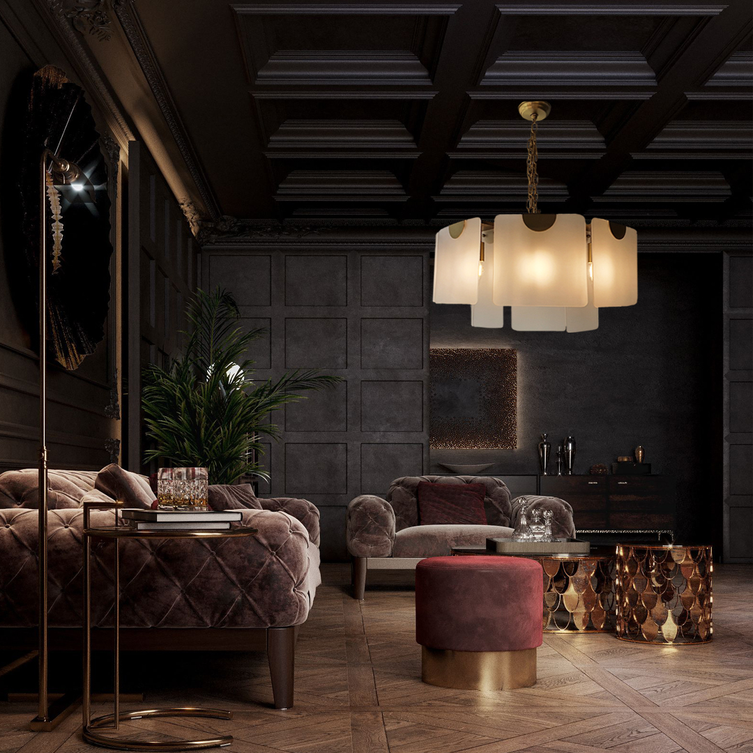 Подвесная люстра Milosh tendence 0883СL-8GD