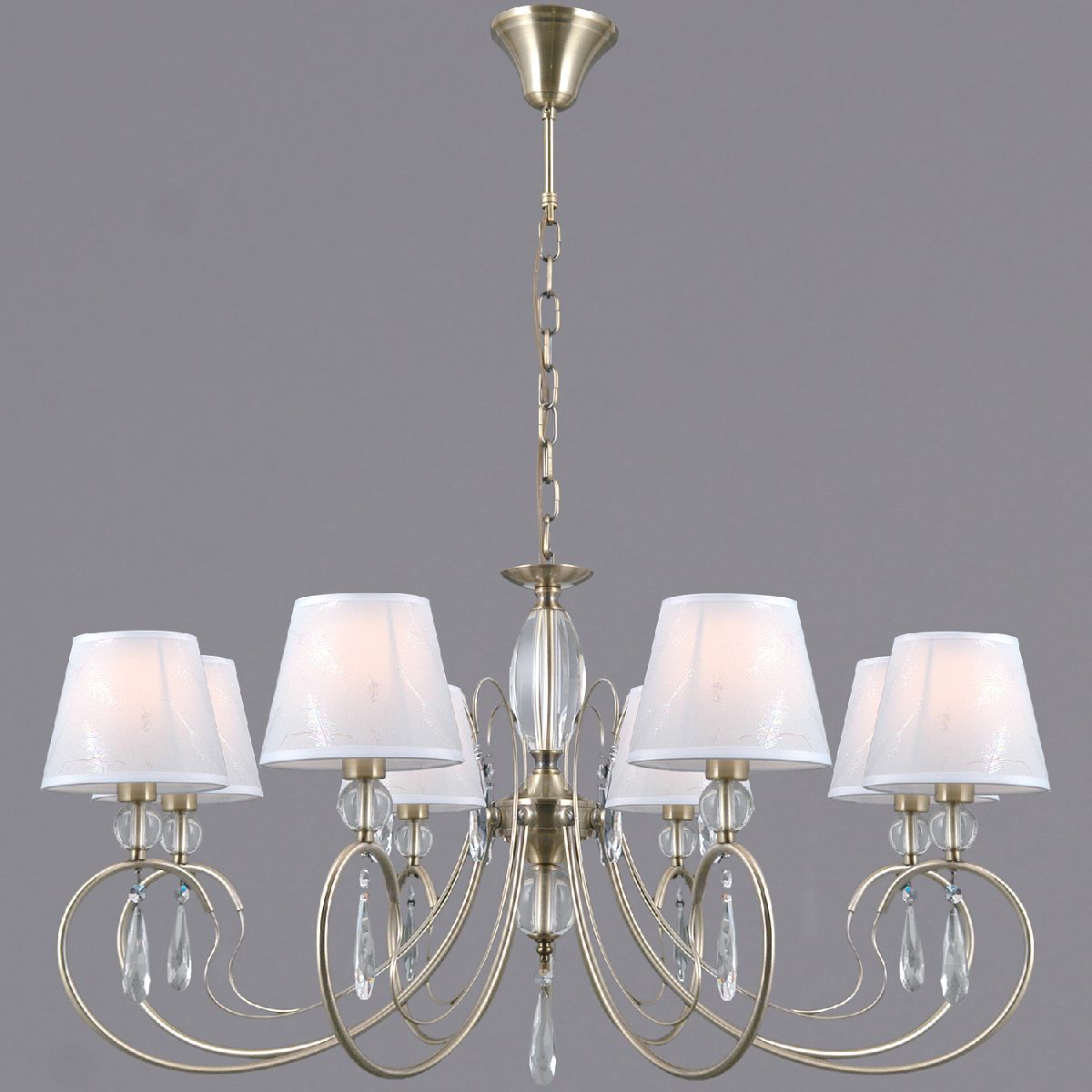 Подвесная люстра Illumico IL0193-8PSQ-24 AB CASTOR