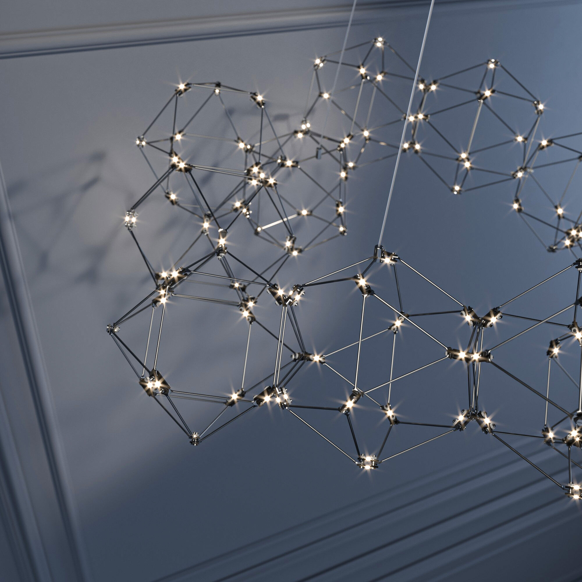 Подвесная люстра Eurosvet Uma 90169/12 черный жемчуг a061154
