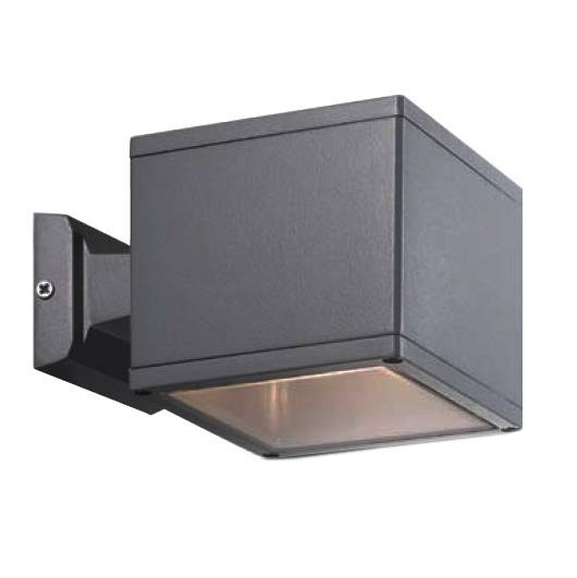 Уличный настенный светильник Ideal Lux Job AP1 BIg Antracite