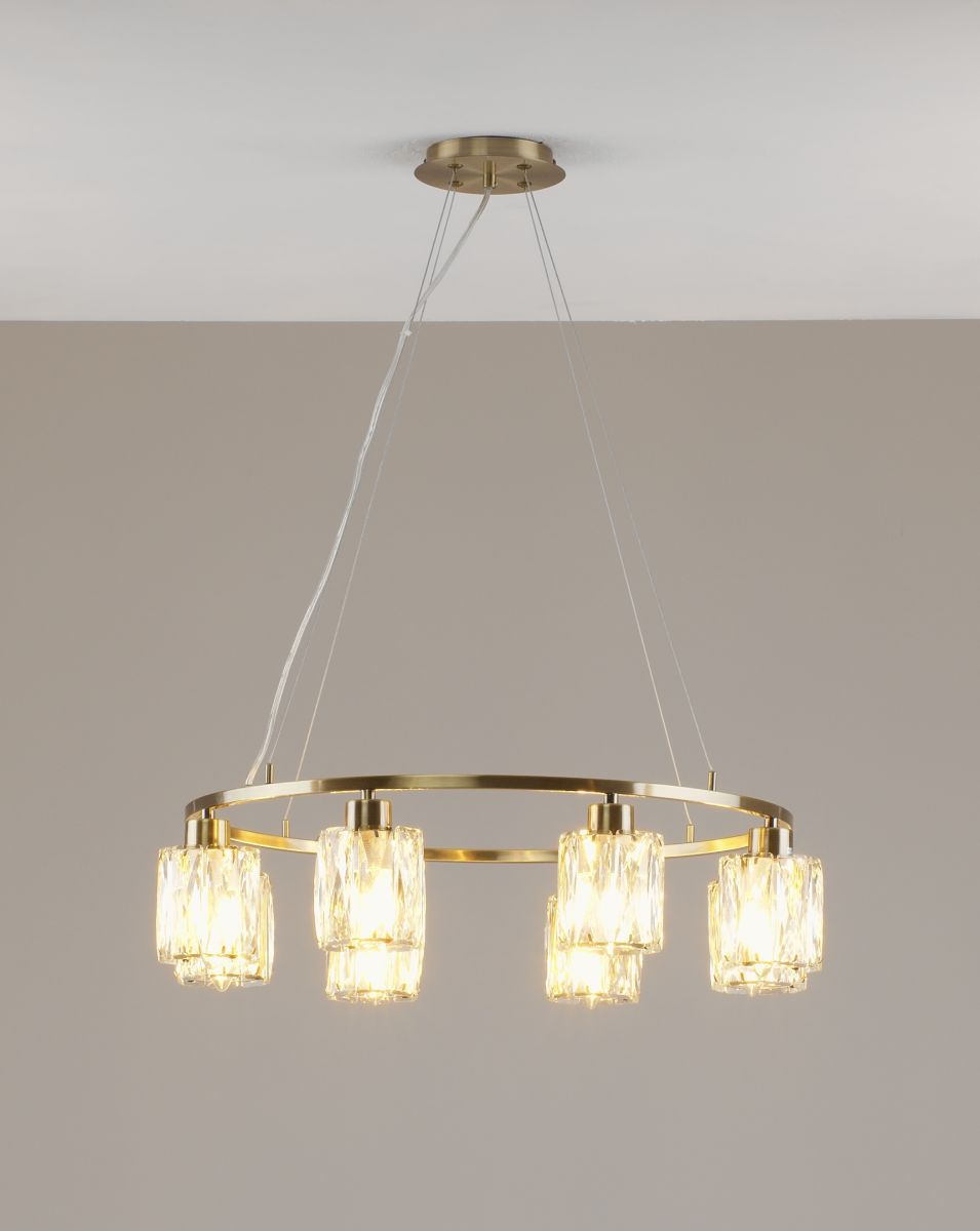 Подвесная люстра Moderli Prismique V11685-8P