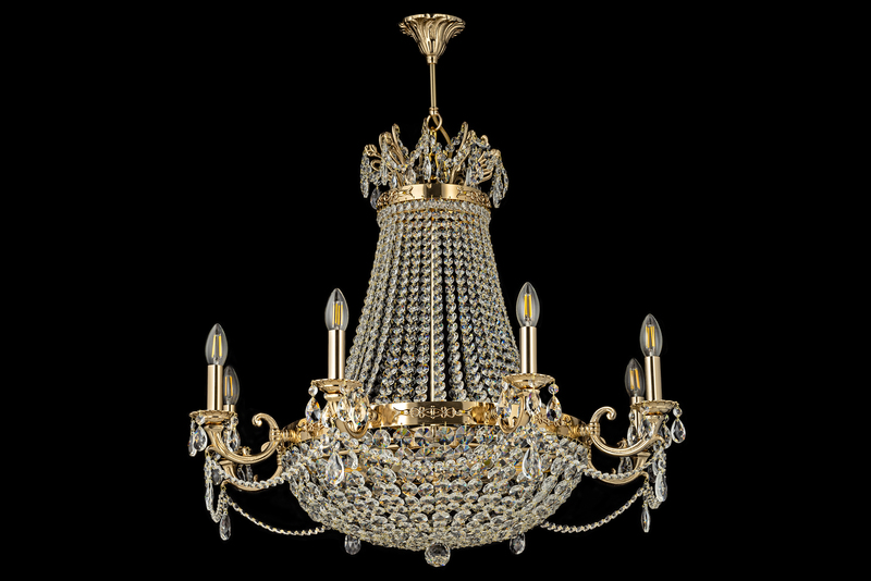 Подвесная люстра Dio DArte Elite Lodi E 1.6.8.600 G