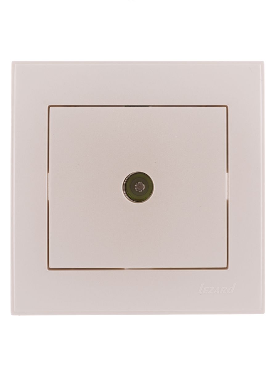 Розетка ТВ оконечная Lezard Rain 703-3030-130