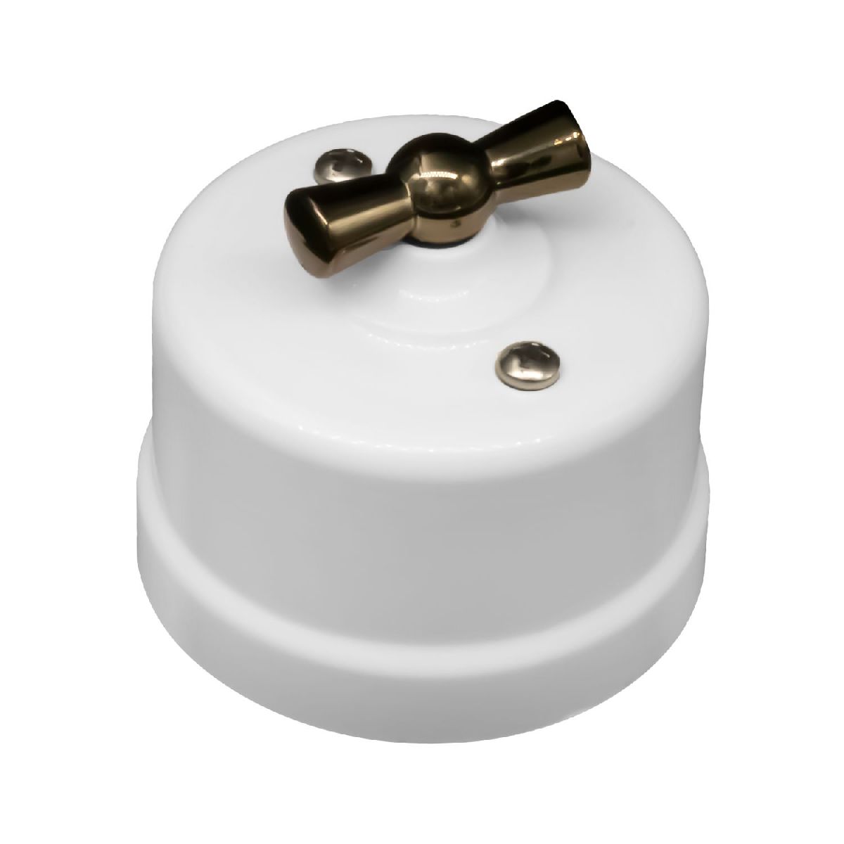 Выключатель одноклавишный Bironi Лизетта B1-200-21-B