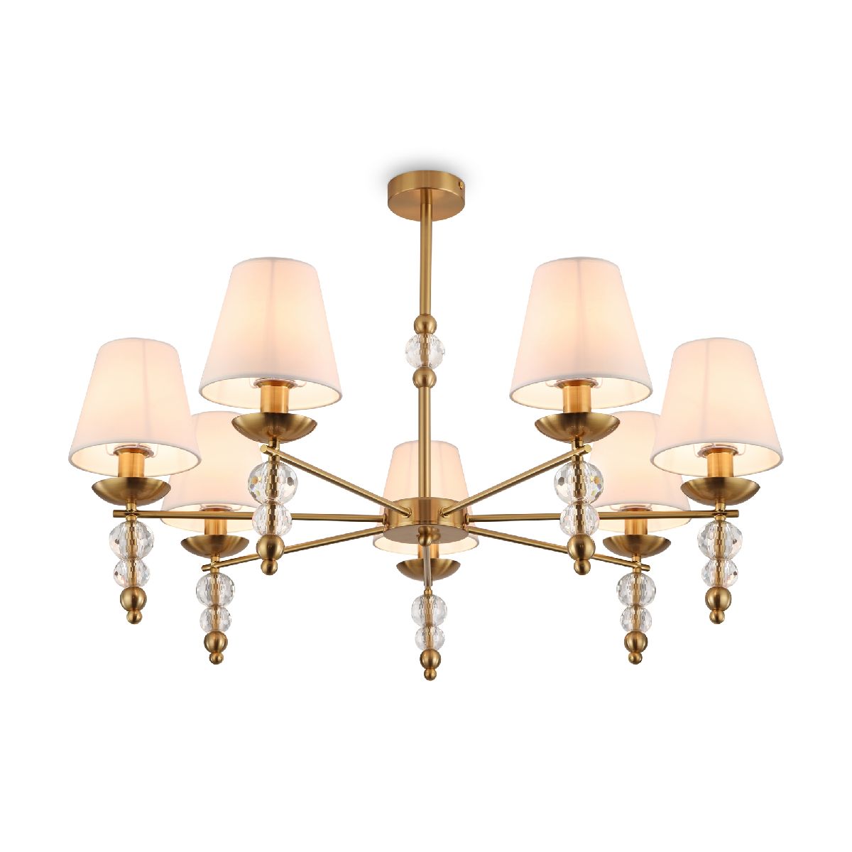 Люстра на штанге Freya Side FR1009CL-07BS