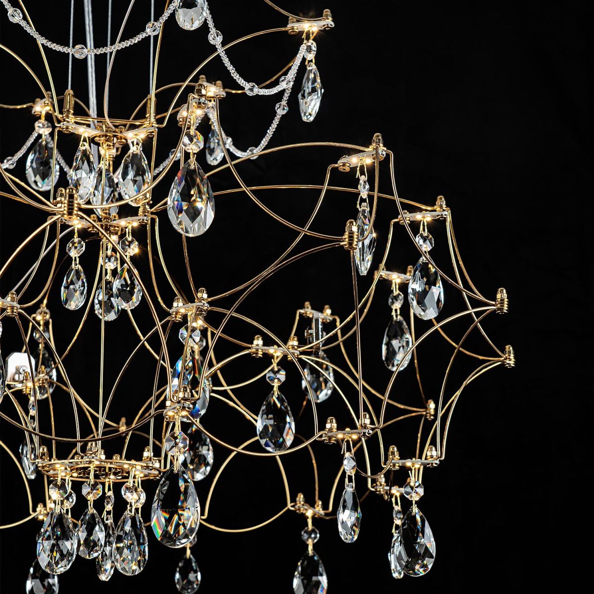 Подвесная люстра Modelux premium ML.7815.600P GD