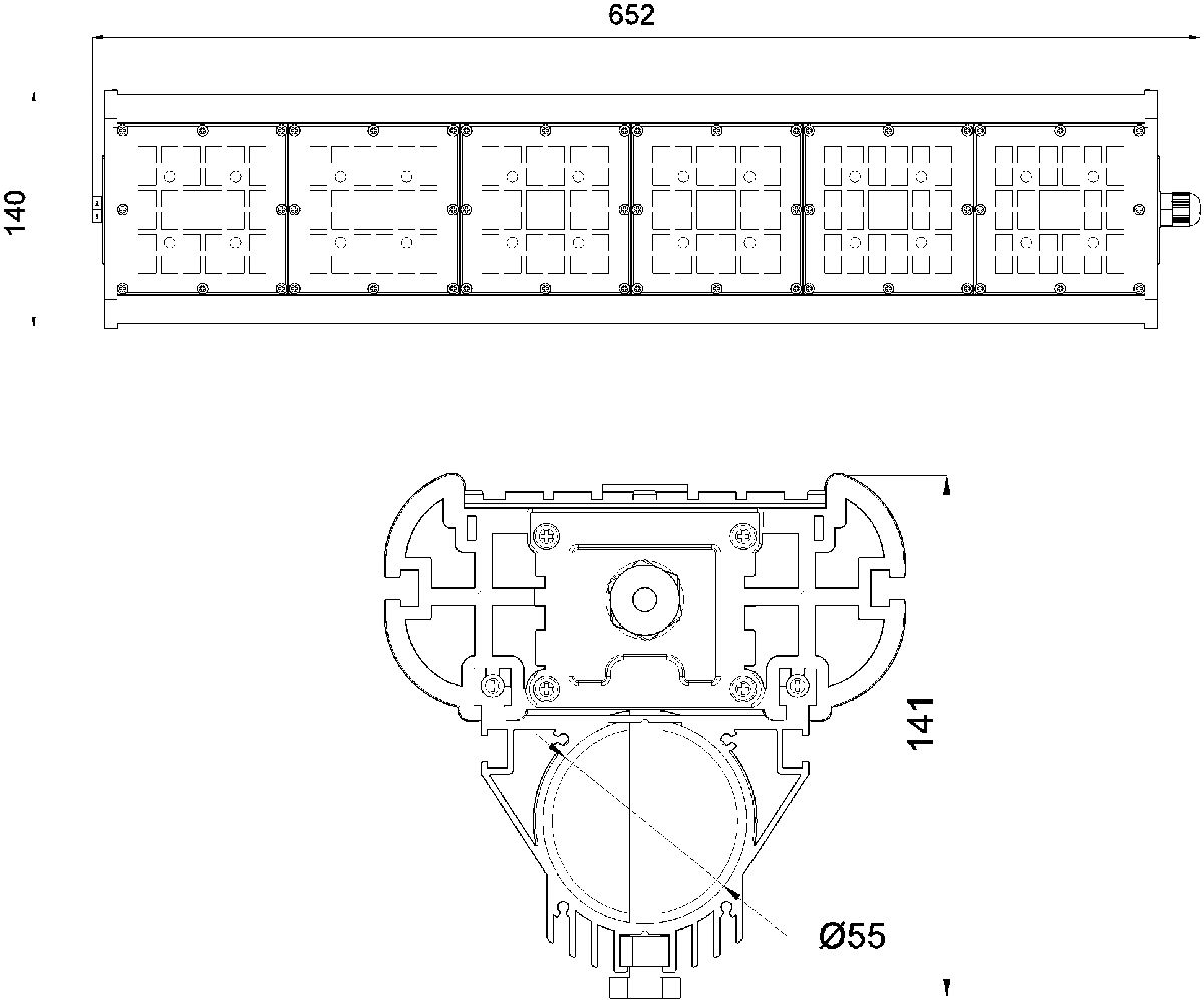Прожектор Светон Галеон 61-135-Г-60-ПТ/0/0-4К80-К67 CB-C0324044