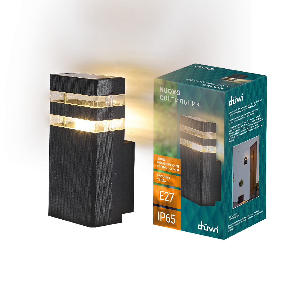 Настенный уличный светильник Duwi Techno 24396 0