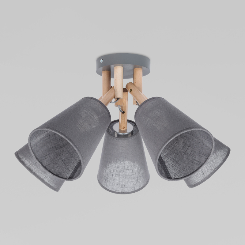 Потолочная люстра TK Lighting 659 Vaio Grafit 5