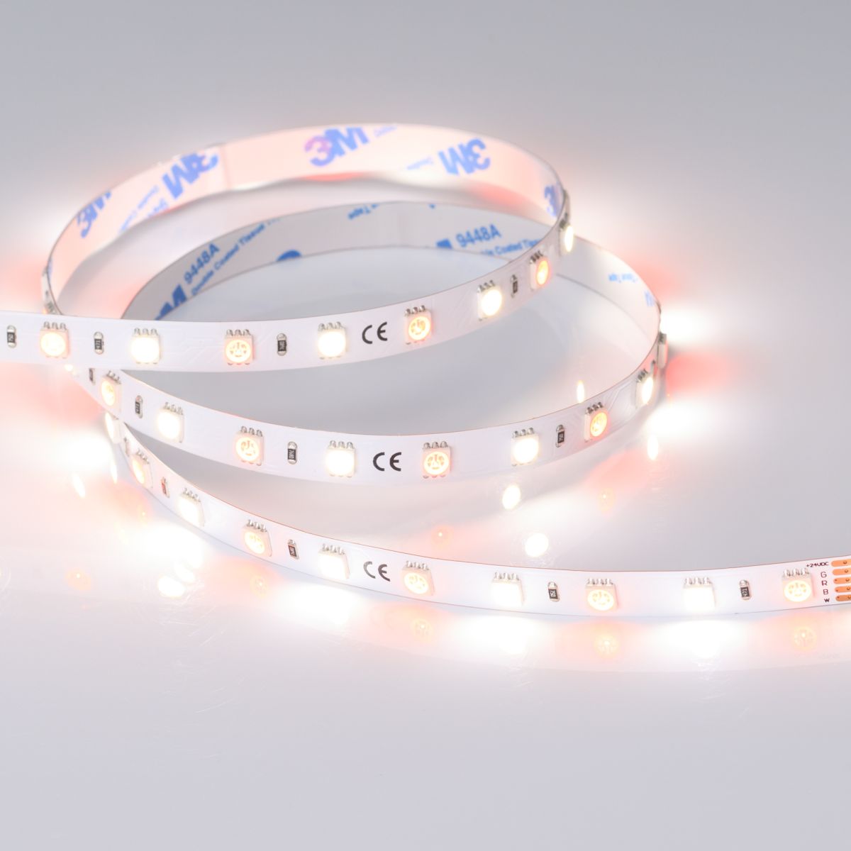 Светодиодная лента Arlight RT-B60-10mm 24V RGBW-Day (14.4 W/m, IP20, 5m) (Открытый) 018326(3)