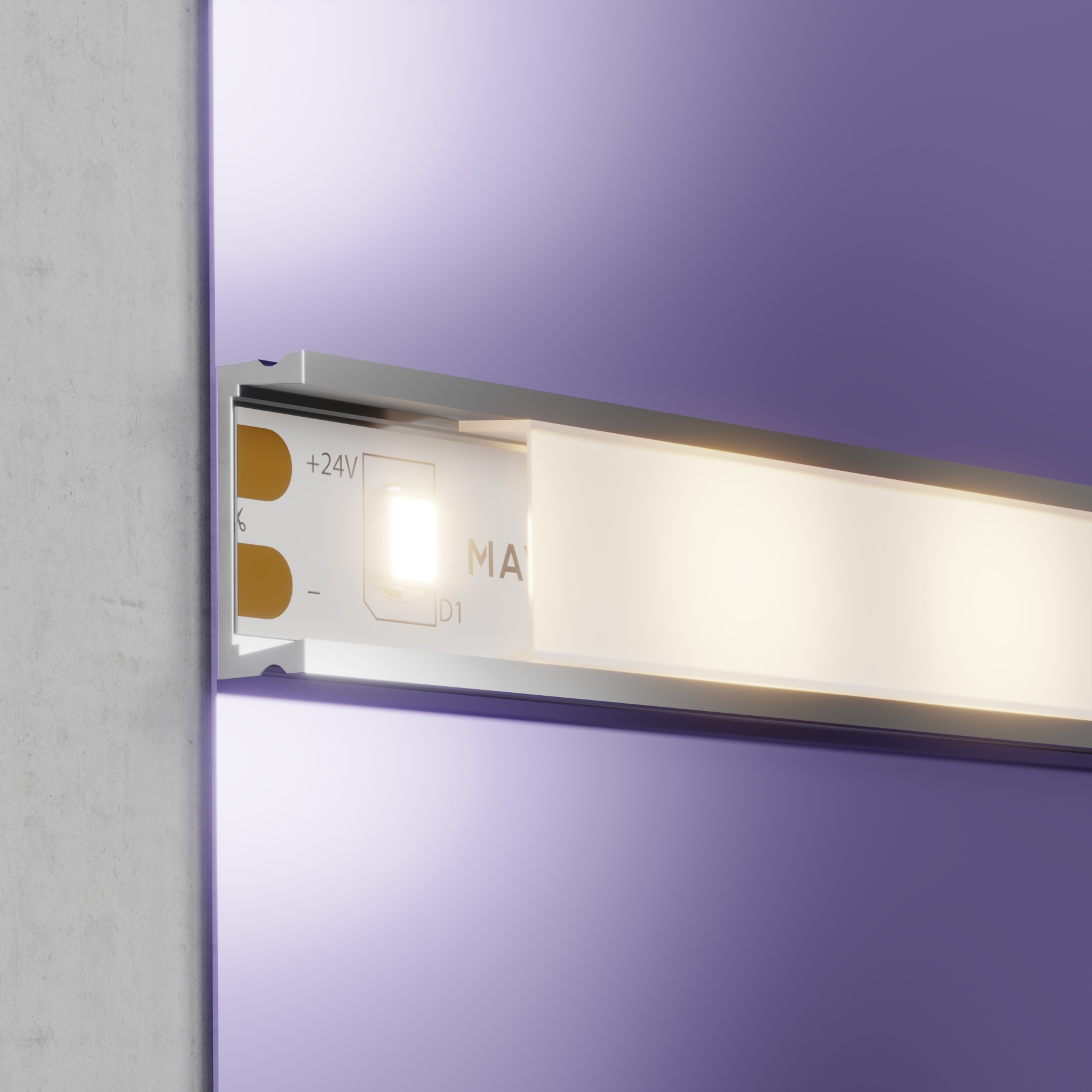 Светодиодная лента Maytoni Technical Led strip 24В 2835 7,2Вт/м 3000K 5м IP20 20013