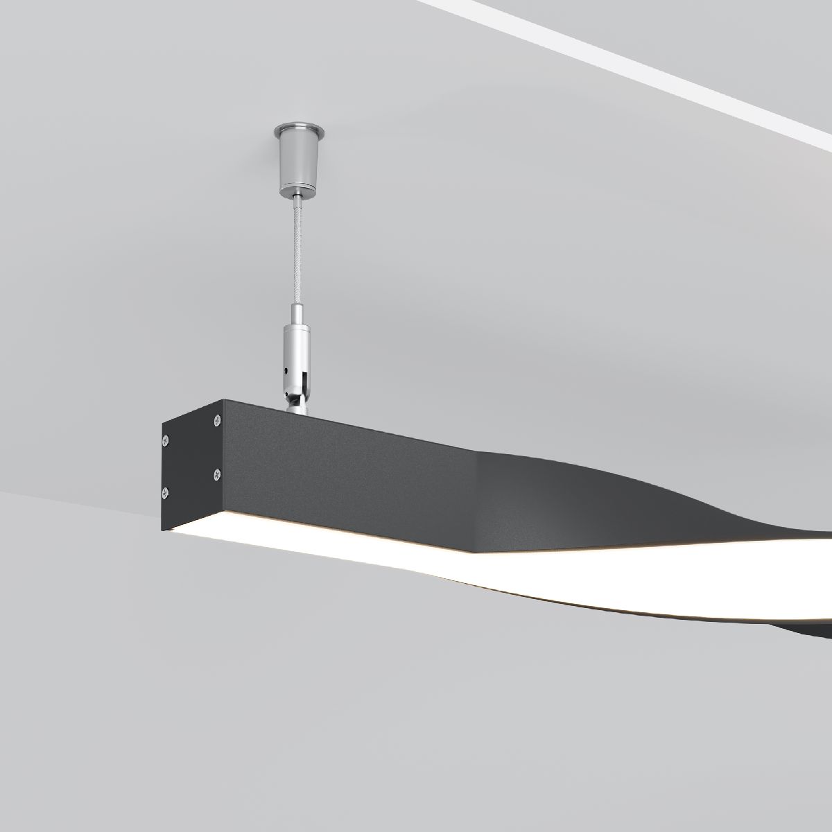 Радиусный профиль Maytoni Led strip ALM-3535R-B-TL-90°-0.4M