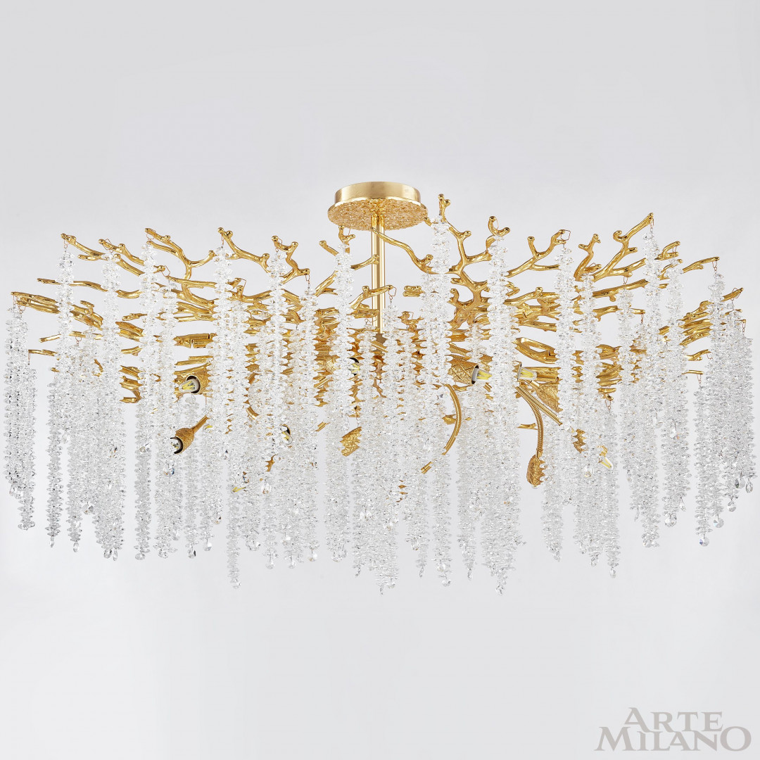 Люстра на штанге Arte Milano Milan 236901/D1000/14/A Gd