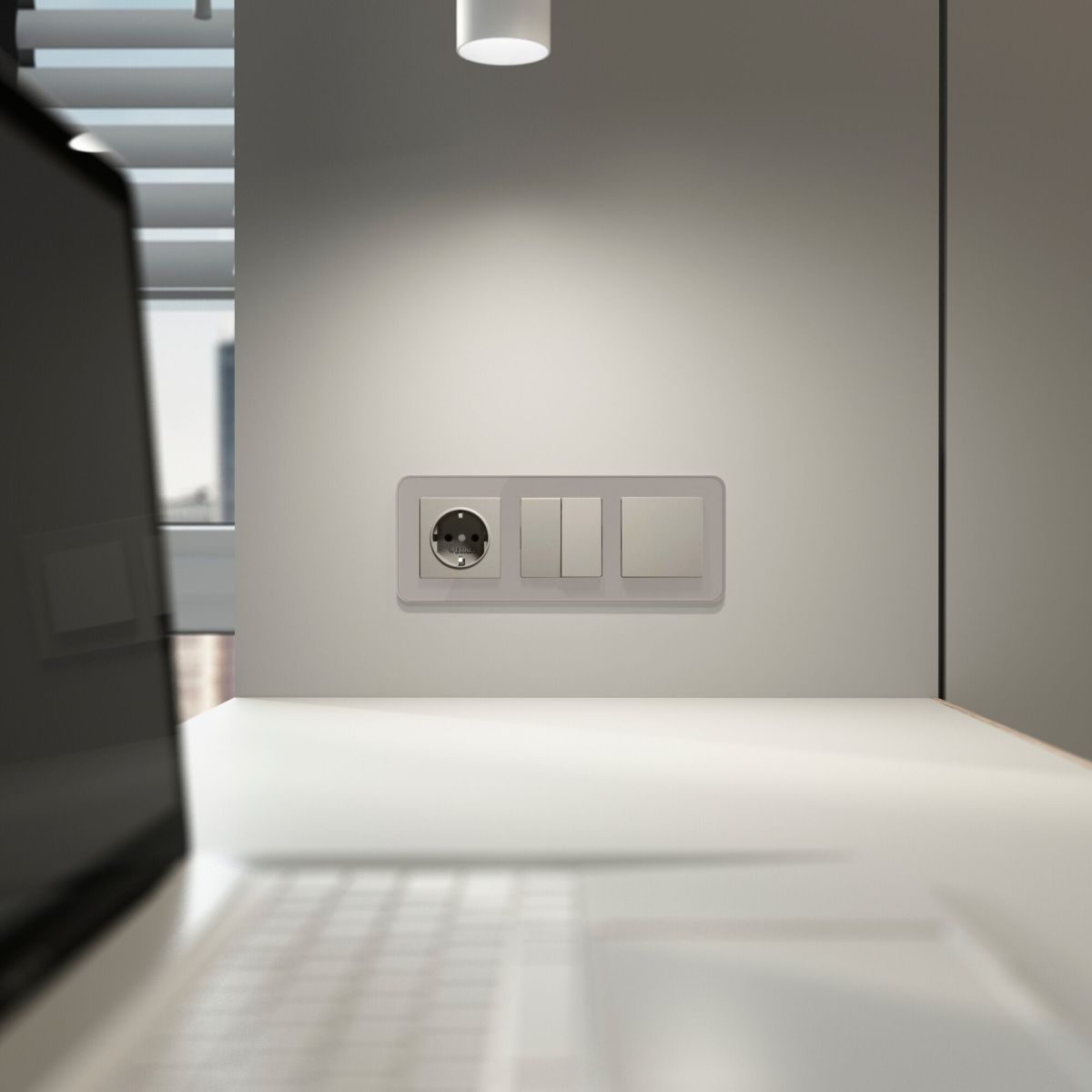 Выключатель одноклавишный Werkel W1210004 4690389211874 a069447