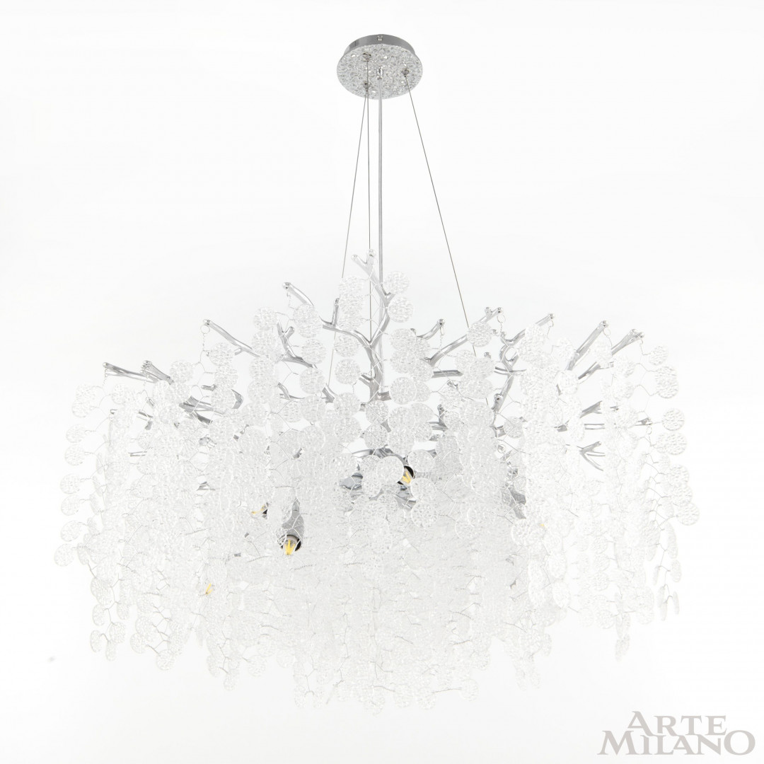Подвесная люстра Arte Milano Milan 230901/D760/10/C Cr