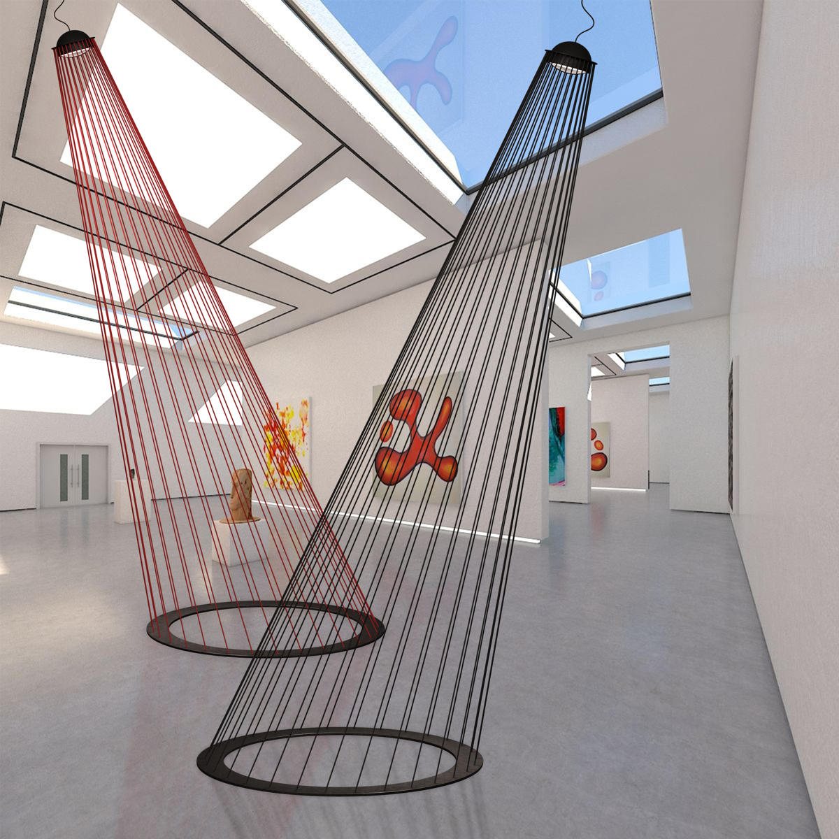 Подвесная люстра Loft IT Beam 10292/C Black