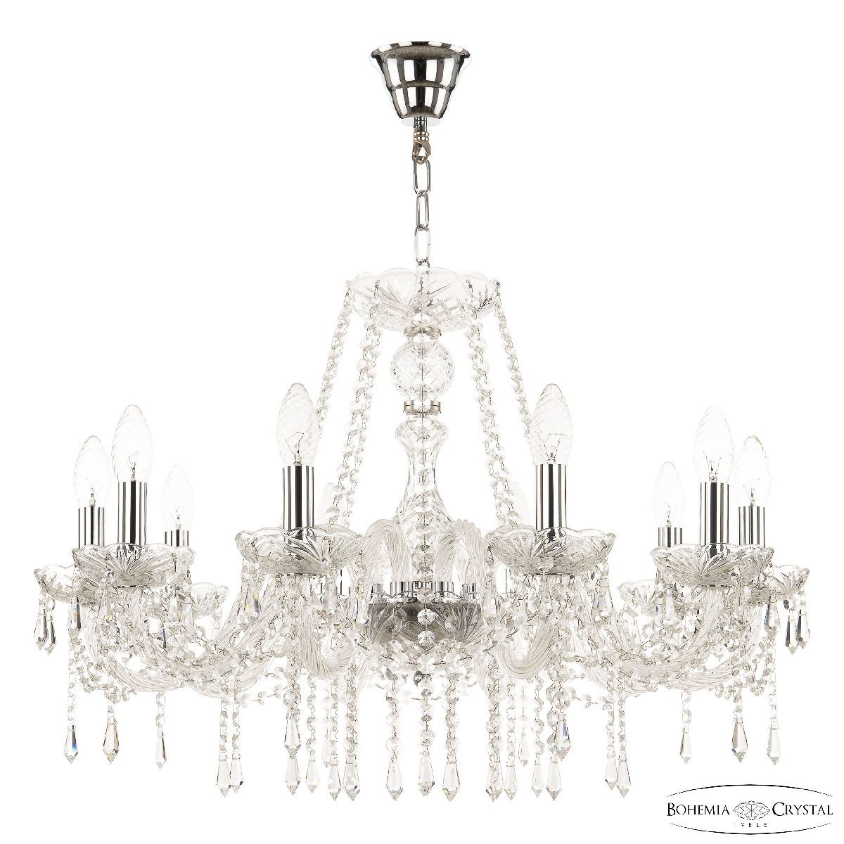 Подвесная люстра Bohemia Ivele Crystal 104/10/240 Ni