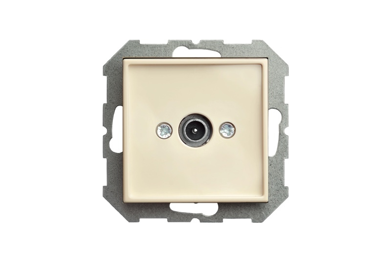 Розетка телевизионная проходная (TV) Liregus Epsilon 28-075