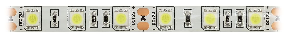 Светодиодная лента Эра 12В 5050 14,4Вт/м 6500K 5м IP65 LS5050-14,4-60-12-6500K-IP65-2year-5m KU-5050AD-60D-W Б0044119