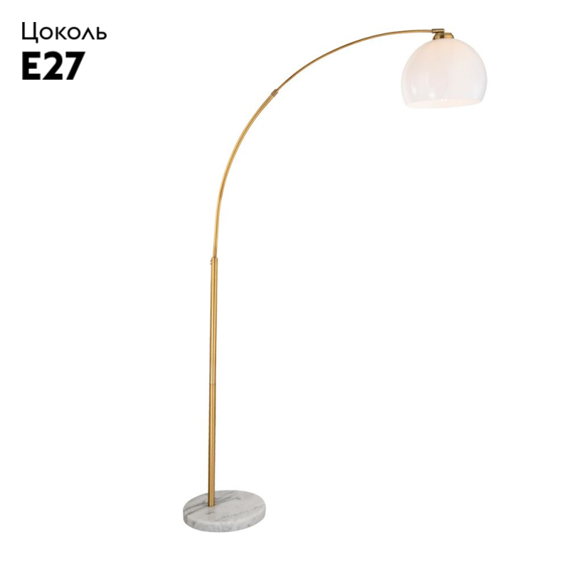Торшер Arte Lamp Paolo A5822PN-1PB
