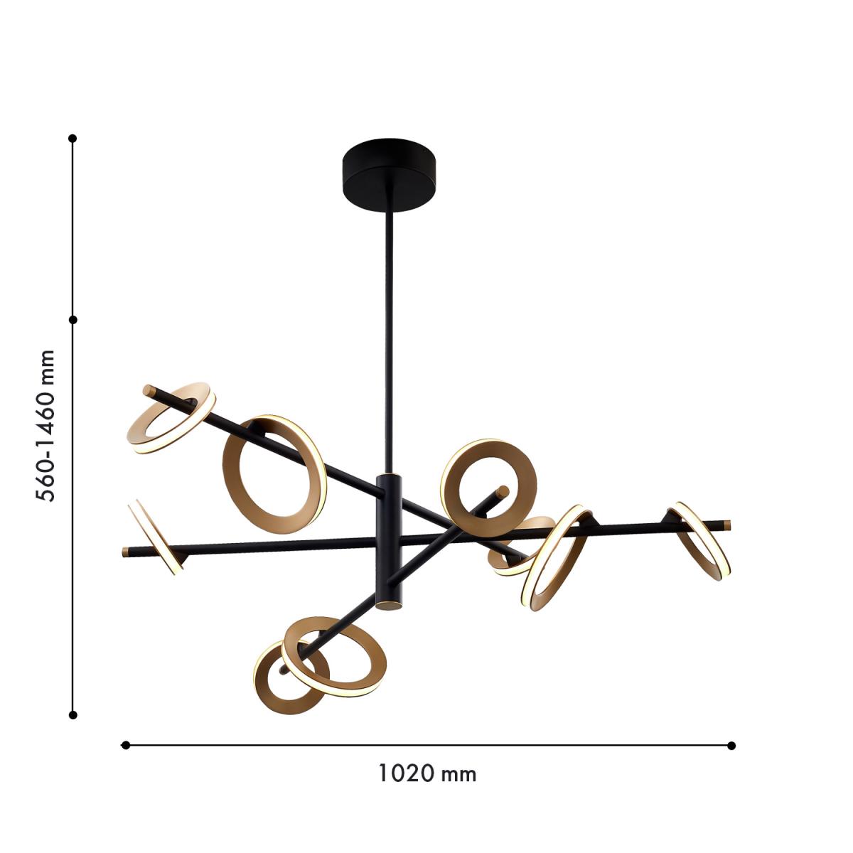 Люстра на штанге Favourite Jongleur 4322-9P