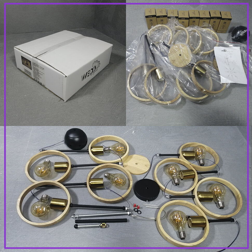 Люстра на штанге Wedo Light Dessi 66702.01.14.08