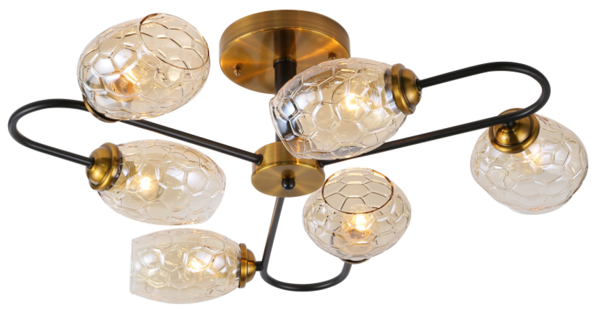 Люстра на штанге Rivoli Moonless 3126-306 Б0054856