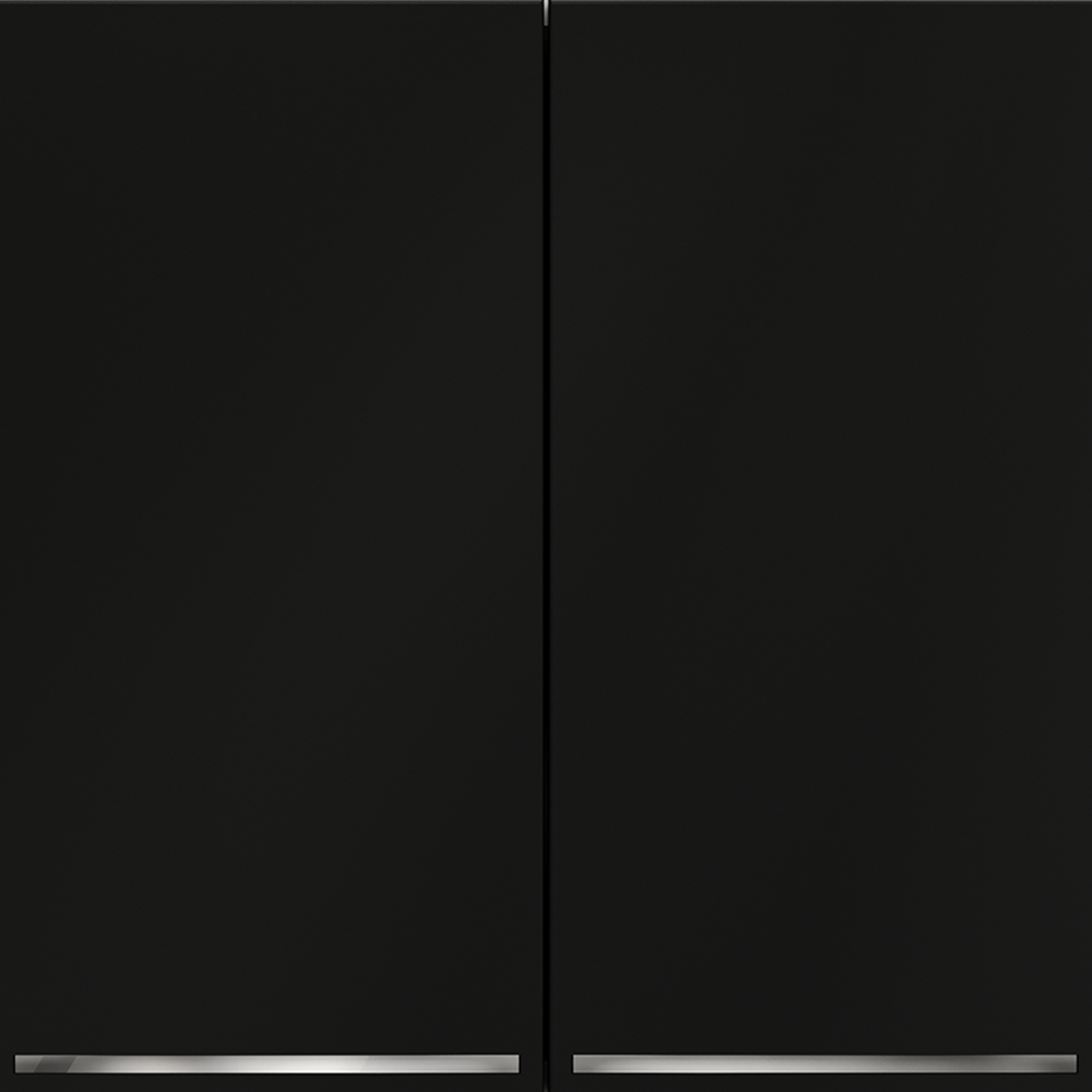 Выключатель двухклавишный с подсветкой Voltum S70 VLS020208 (черный матовый)