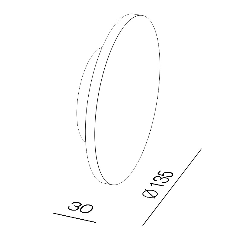 Бра LeDron 8663S White 00000013657