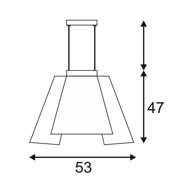 Подвесной светодиодный светильник SLV Soberbia 53 165451