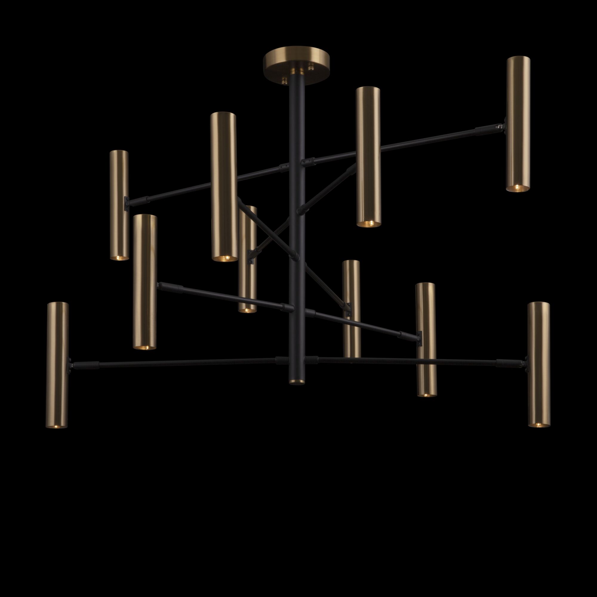 Люстра на штанге Freya Setto FR5142PL-10BBS