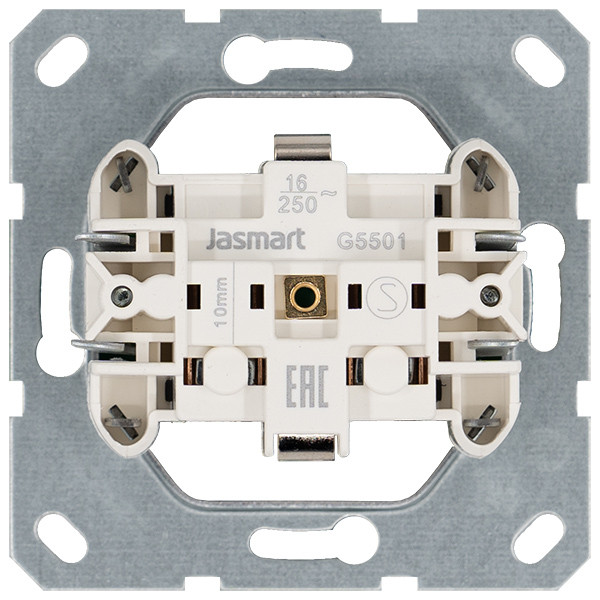Розетка SHUKO с защитными шторками 16A 250V 2P+T, цвет Тауп Jasmart G5501T