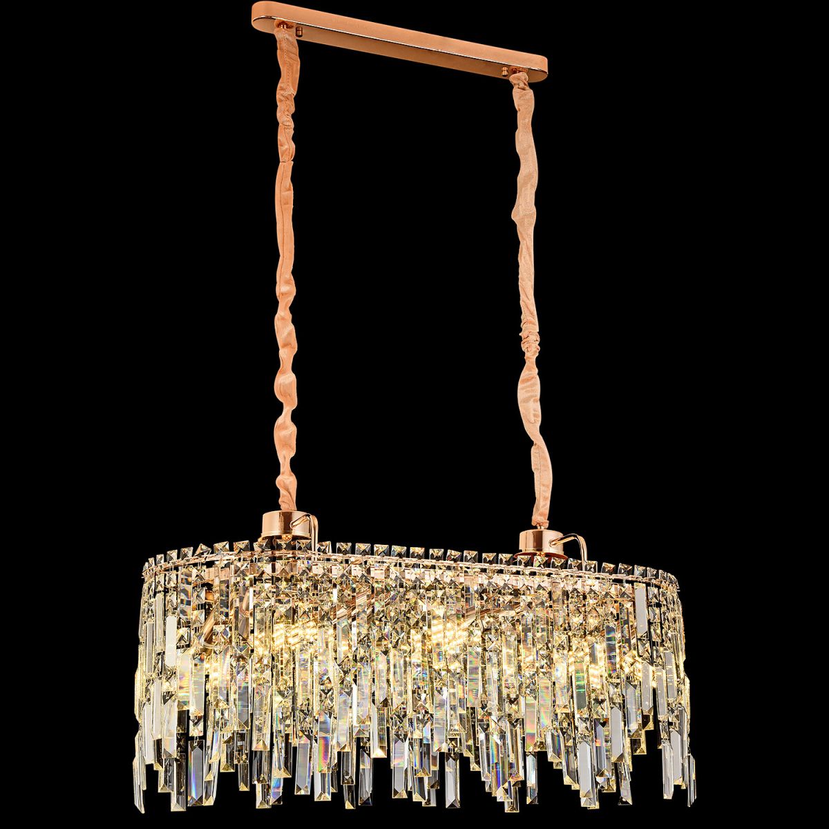 Подвесная люстра Illumico IL5556-8PLDI-39-GD