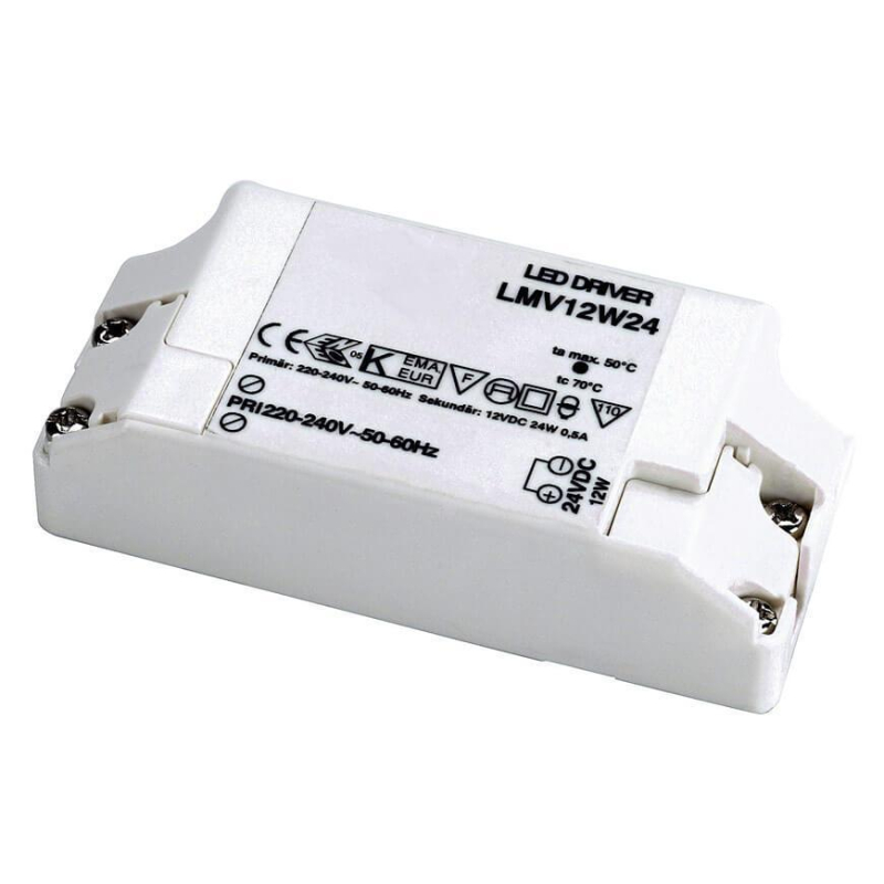 Блок питания SLV 24V 12W IP20 0,5A 470502