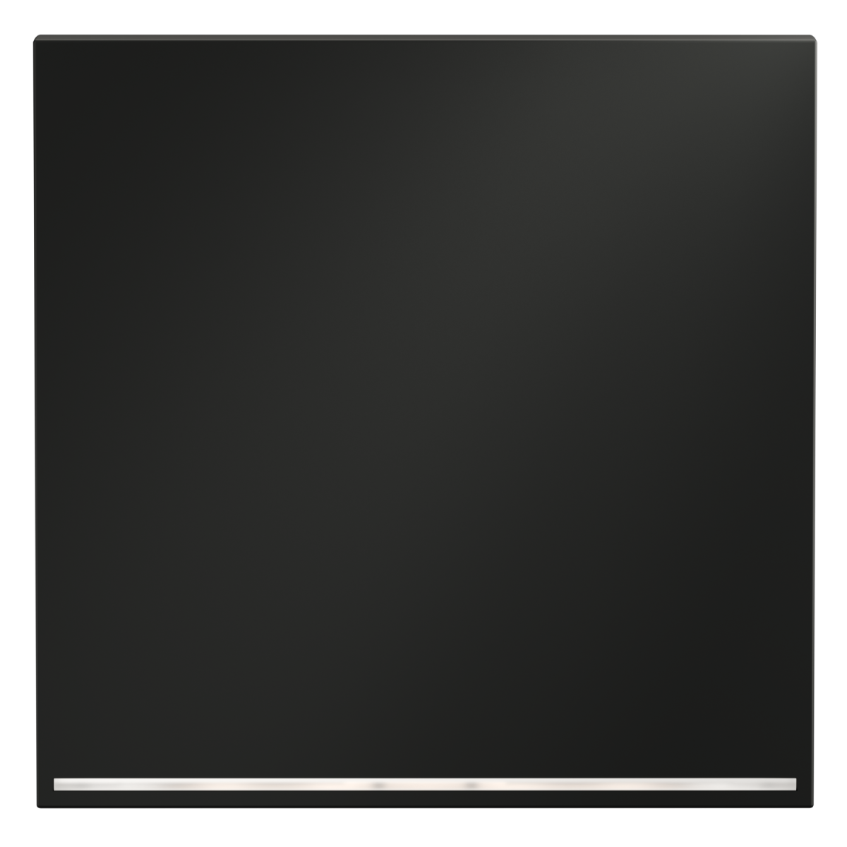 Клавиша для выключателя/переключателя одноклавишного с подсветкой Voltum S70 (графит) VLS000207