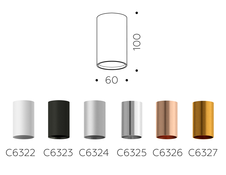 Корпус светильника накладной Ambrella Light DIY Spot C6326