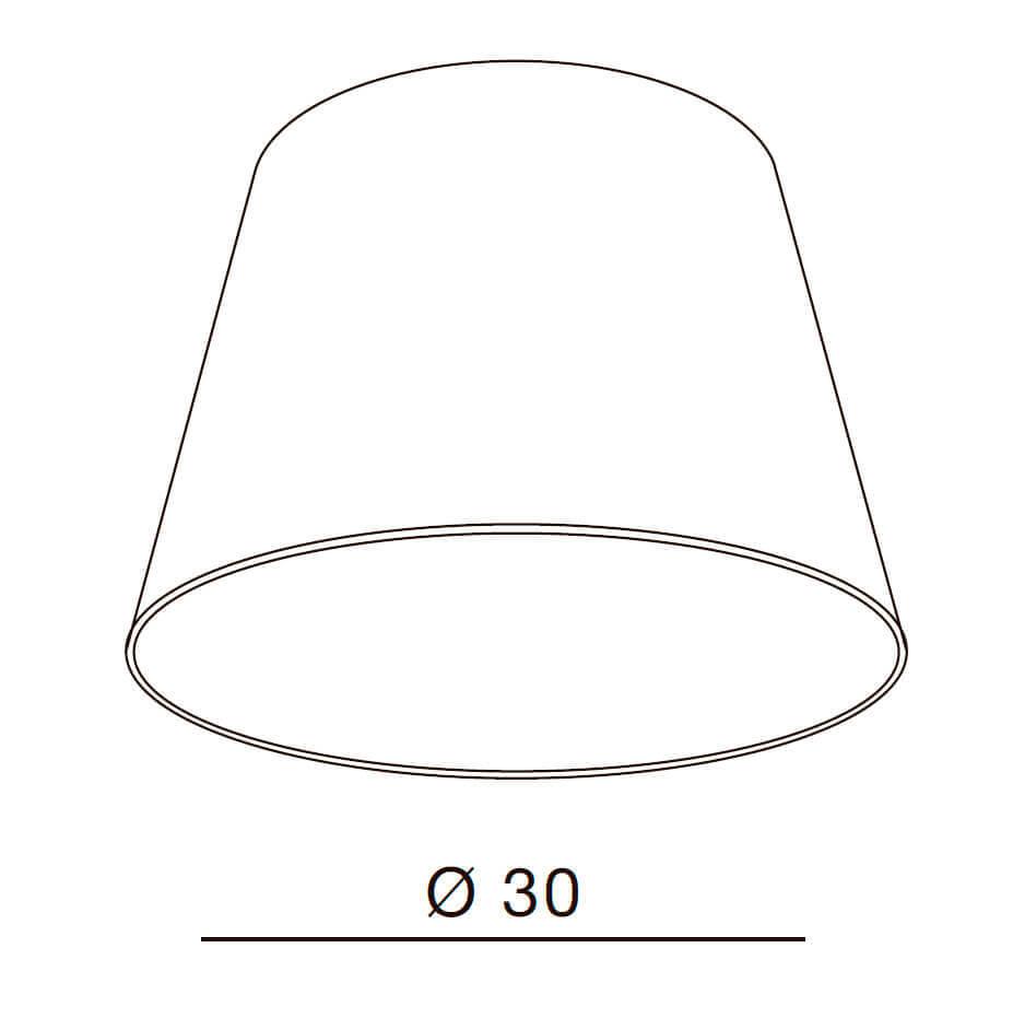 Абажур Azzardo Shade ZF 30 AZ2588