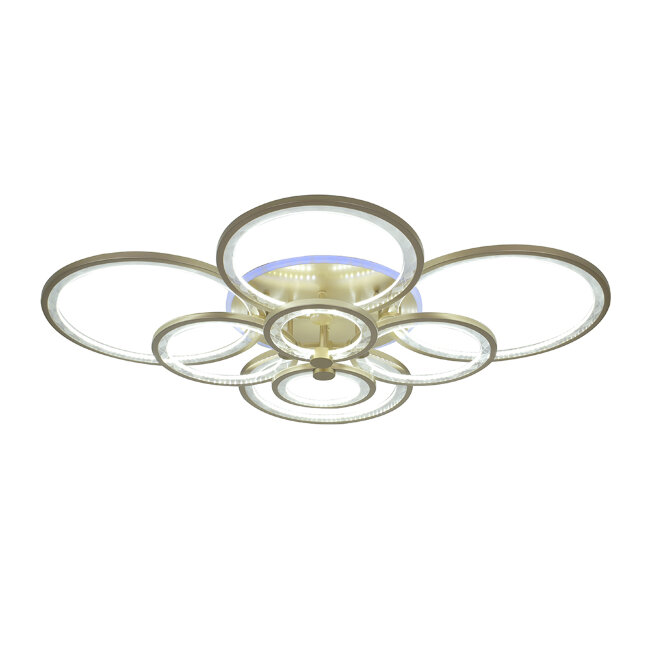 Потолочная люстра Seven Fires Floki SF7053/9C-SGD-BL