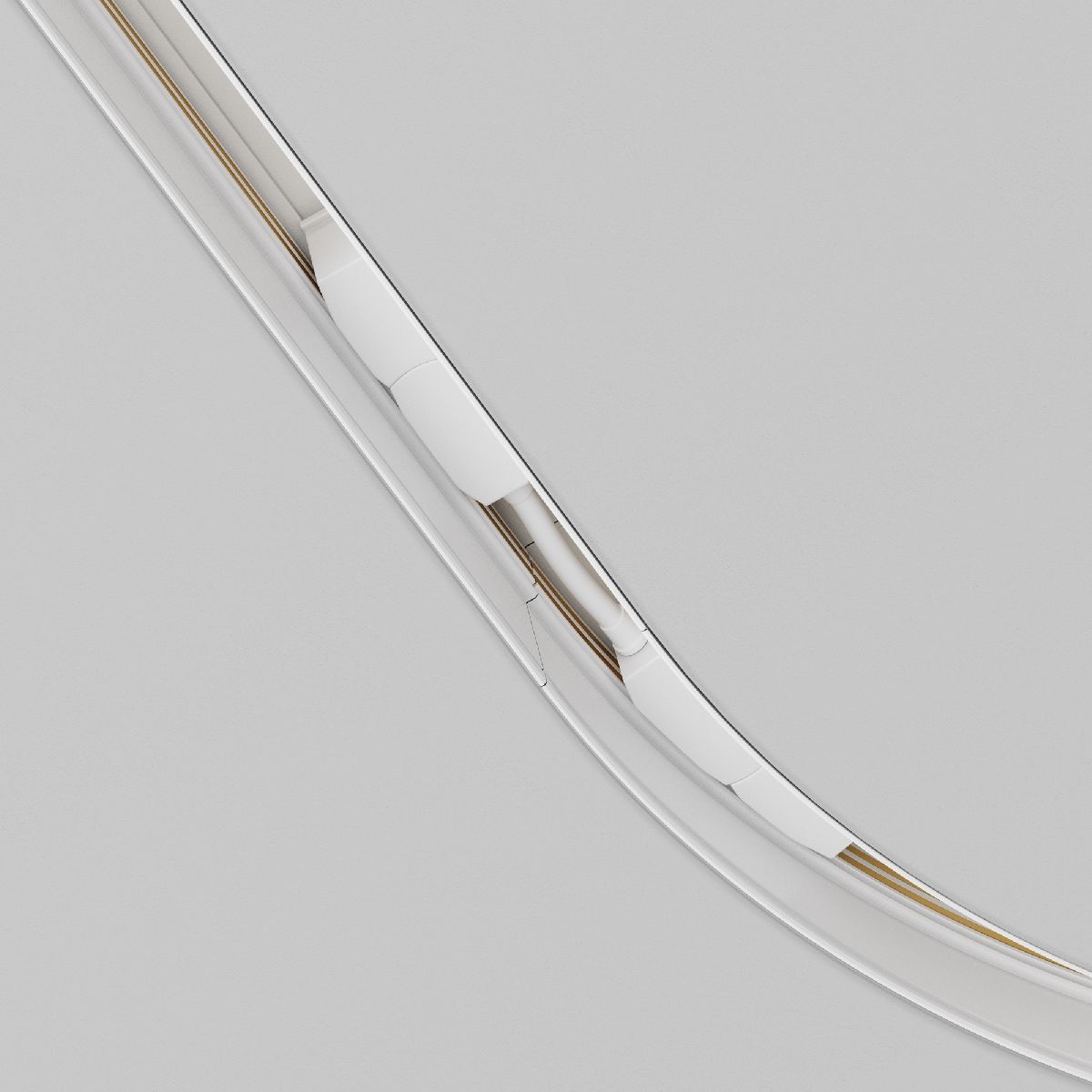 Коннектор для шинопровода Maytoni Magnetic track system Exility TRA034CS-W