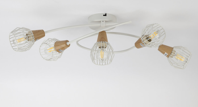 Потолочная люстра Rivoli Naturale 7002-305 Б0038094