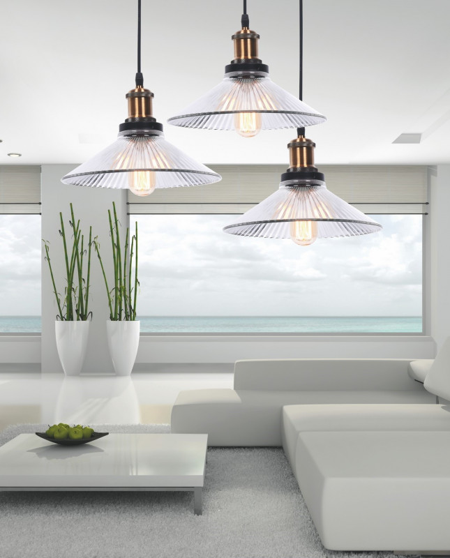 Подвесной светильник Lumina Deco Kobi LDP 6802-1 RIFLE