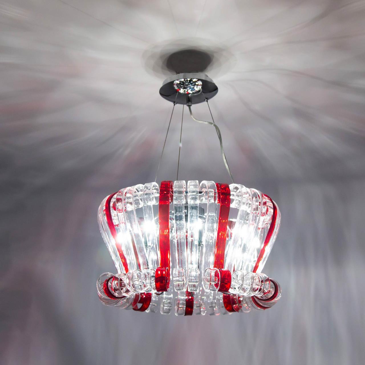 Подвесная люстра Citilux Volution Rosso EL326P09.2 в Москве
